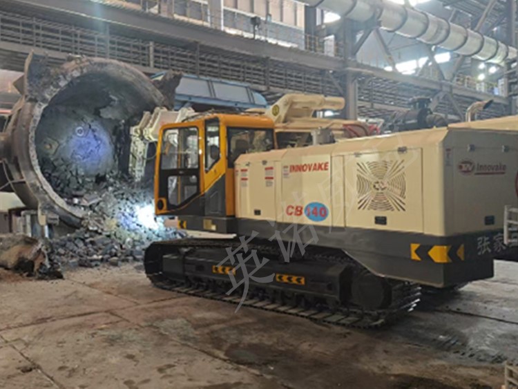 CB140III履帶式全液壓拆包機